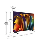 Kép 8/15 - Hisense 50A6N UHD SMART LED TV