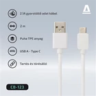 Kép 9/9 - Avax CB123W USB-C TÖLTŐ KÁBEL
