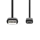Kép 2/3 - Nedis CCGL60501BK10 USB KÁBEL
