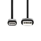 Kép 2/3 - Nedis CCGL60600BK10 USB KÁBEL