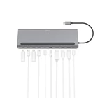 Kép 2/3 - Hama 00200100 USB TYPE-C 10 IN 1 DOKKOLÓ ADAPTER