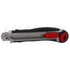 Kép 1/5 - Pengés kés tárolóval, 4 penge, cink markolat gumibetéttel  L=168mm, D=35mm, W=18mm, d=18mm