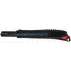 Kép 1/5 - Pengés kés, keskeny SK4 penge,rugós rögz., akasztó, TPR gumi  L=145mm, D=22mm, W=18mm, d=9mm