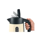 Kép 5/11 - Bosch TWK4P437 electric kettle 1.7 L 2400 W Beige, Black