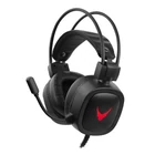 Kép 1/2 - VARR sztereó gaming fejhallgató, VH-6020, over-ear headset, LED háttérvilágítás, jack, USB, fekete