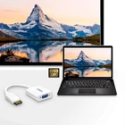 Kép 4/5 - DisplayPort Kábel DisplayPort Dugó - VGA Aljzat 0.15 m Fehér