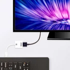 Kép 3/6 - DisplayPort Kábel DisplayPort Dugó - HDMI Aljzat 0.15 m Fehér