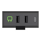 Kép 1/2 - VENOM XBOX Series X Kiegészítő 3 portos USB HUB Fekete, VS2884