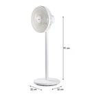 Kép 4/11 - Domo DO8156 VENTILÁTOR ÁLLÓ