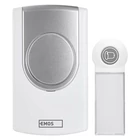 Kép 1/5 - Emos P5723 VEZETÉK NÉLKÜLI CSENGŐ P5723, 3X AA