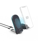 Kép 1/3 - Hama 00201689 VEZETÉK NÉLKÜLI MOBILTELEFON QI "QI-FC15S", ANTRACIT