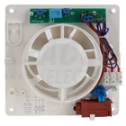 Kép 3/4 - Fürdőszoba vent. hőelemmel műk. frontzs, golyóscs+időz+pára  230 VAC, 15W, 80 m3/h, 33 dB,100 mm