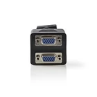 Kép 2/4 - Nedis CCGP59120BK02 VGA KÁBEL 0,2 M
