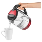 Kép 4/7 - Sencor SWK7401RD VÍZFORRALÓ ÜVEG 1,7L