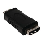 Kép 3/4 - Nagy Sebességű HDMI Adapter Ethernettel HDMI Mini Dugasz - HDMI Aljzat Fekete