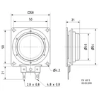 Kép 3/3 - EX 60 S - 8 Ohm - Elektrodinamikus gerjesztő