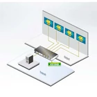 Kép 4/4 - 4-Port True 4K HDMI Elosztó Fekete