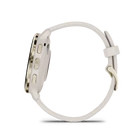 Kép 6/6 - Venu 3S french grey, cream gold, leather and silicone band
