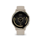 Kép 1/6 - Venu 3S french grey, cream gold, silicone band