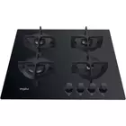 Kép 1/3 - Whirlpool AKT 616/NB hob Black Built-in 60 cm Gas 4 zone(s)