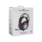 Kép 5/5 - WHITE SHARK PEACOCK-B, GH-2444B, gamer fejhallgató, RGB, fekete, (3.5 Jack+USB)