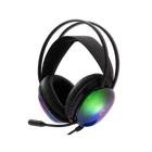 Kép 4/5 - WHITE SHARK PEACOCK-B, GH-2444B, gamer fejhallgató, RGB, fekete, (3.5 Jack+USB)