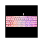 Kép 1/4 - WHITE SHARK RONIN-P  WS GK-2201P-US  gamer billentyűzet, 68 gomb pink (angol)