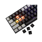 Kép 3/5 - WHITE SHARK WAKIZASHI-2/B-G/R-HU, GK-002113V2/B-G/R-HU fekete/szürke magyar, mechanikus gamer billentyűzet, piros kapcs.