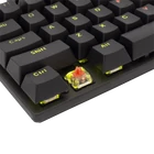 Kép 3/6 - WHITE SHARK COMMANDOS mechanikus (red switch) gamer billentyűzet (magyar), fekete