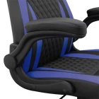 Kép 2/4 - WHITE SHARK DERVISH gamer szék fekete/kék maximális terhelhetőség 150 kg