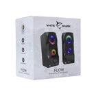 Kép 5/5 - WHITE SHARK FLOW RGB Hangszóró, 2.0, 6W, RGB LED