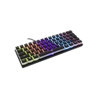 Kép 2/6 - WHITE SHARK GK-2202B/BL-US ASHIKO angol 60%-os fekete mechanikus (kék switch) gamer billentyűzet