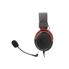 Kép 3/7 - WHITE SHARK GORILLA-B/R, GH-2341-B/R gamer fejhallgató, fekete/piros, (3.5 Jack)