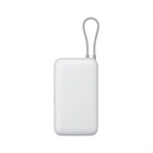 Kép 3/3 - Xiaomi Power Bank 20000mAh (Integrated Cable) GL Light Gray / BHR9738GL