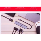 Kép 6/10 - UNITEK HUB USB-C H1118A; USB-A x3, USB-C, HDMI, SD, microSD