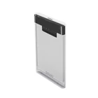 Kép 6/6 - Savio 2.5" External HDD/SSD enclosure, USB 3.0, transparent, AK-66