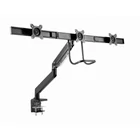 Kép 3/30 - Gembird MA-DA3-03 monitor mount / stand 68.6 cm (27") Desk Black