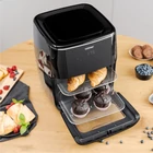 Kép 4/15 - Zelmer ZAF7120 fryer Single 12 L Stand-alone 1700 W Low fat fryer Black