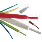 Kép 1/2 - Zsugorcső, vékonyfalú, 2_1 zsugorodás, zöld  25,4/12,7mm, POLIOLEFIN
