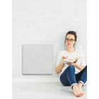 Kép 4/5 - Elektromos kerámia hőtárolós fűtőpanel - Climastar Avant WiFi 1500 W - Terra Limestone