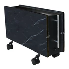 Kép 1/6 - Elektromos kerámia hőtárolós fűtőpanel - Climastar Optimus dark natura 1600 W