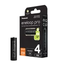 Kép 4/5 - eneloop pro BK-3HCDE/4BE AA/ceruza 2500mAh Ni-MH akkumulátor 4db/csomag