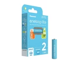 Kép 3/4 - eneloop BK-4LCCE/2BE AAA/mikro 550mAh Ni-MH akkumulátor 2db/csomag