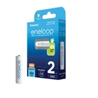 Kép 4/4 - eneloop BK-4MCDE/2BE AAA/mikro 800mAh Ni-MH akkumulátor 2db/csomag