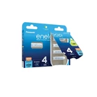Kép 2/4 - eneloop BK-KJMCDE44E 800mAh/AAA és 2000mAh/AA  akkumulátor 4-4db/csomag