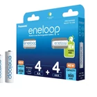 Kép 4/4 - eneloop BK-KJMCDE44E 800mAh/AAA és 2000mAh/AA  akkumulátor 4-4db/csomag