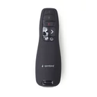 Kép 1/5 - Gembird *Wireless presenter with laser pointer 660 nm 10 m Black