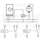 Kép 4/4 - Feszültségfigyelő relé 1 fázisra  AC/DC 110-240V, U> U< = 65-260V, t=0,1-10s