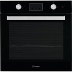 Kép 1/2 - Indesit IFW 65Y0 J BL oven 66 L A Black, Stainless steel