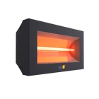 Kép 1/2 - SolBee SBH 20 C halogén infrafűtés - fekete, 2000 W